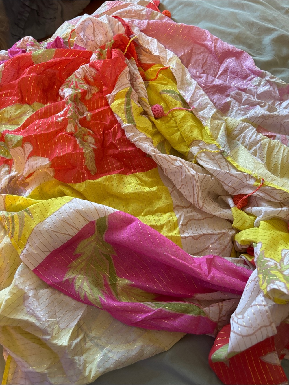 Farm Rio Neon Garden Sarong - Picture 13 of 13